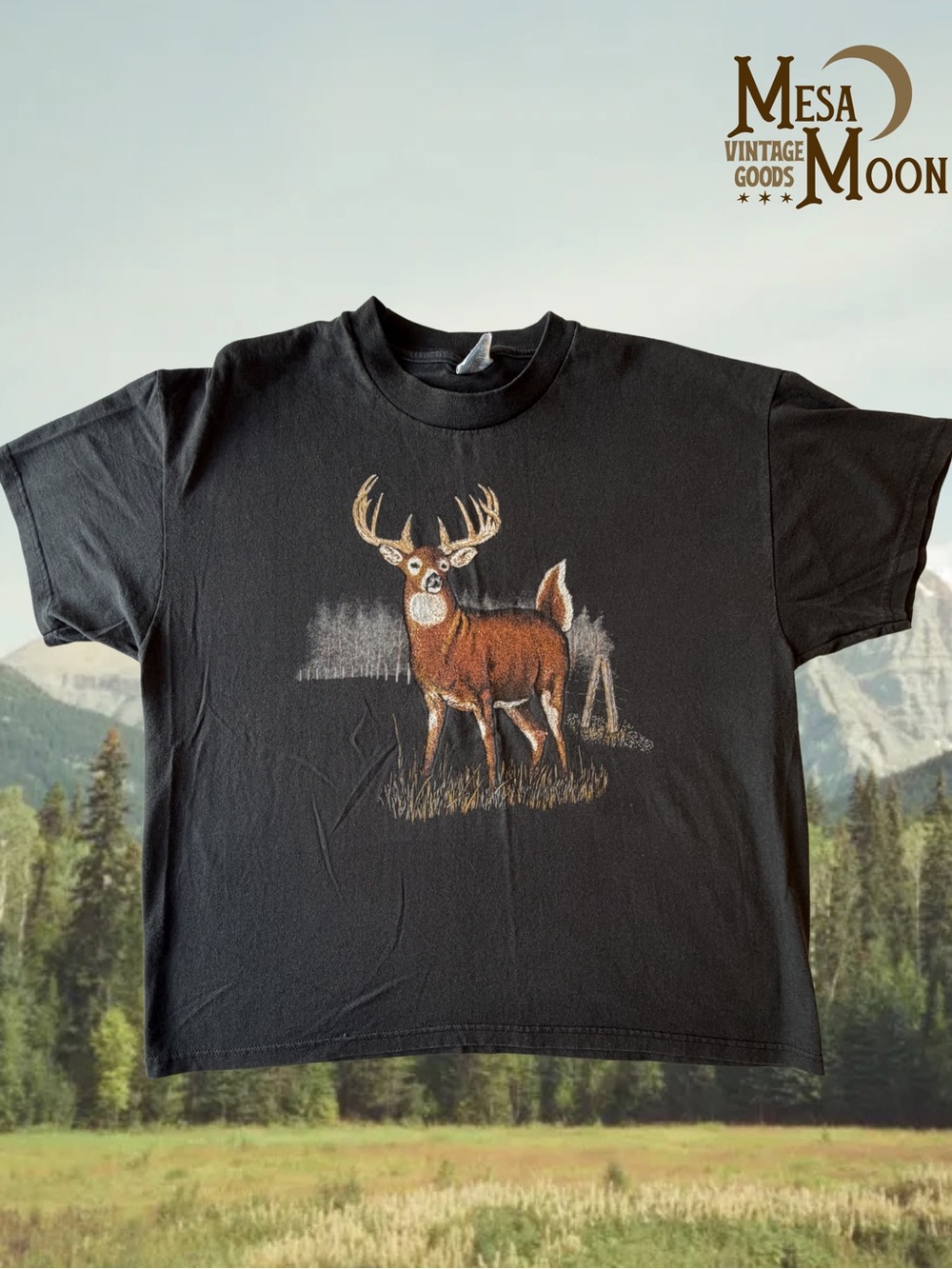 Vintage Deer Graphic Tee